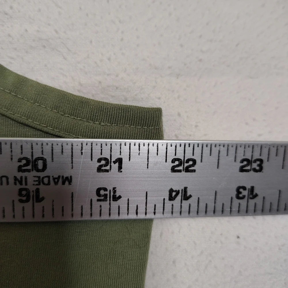 Adidas Skateboarding Tank Top Mens Large Green Climalite Graphic Mountain Road - Picture 9 of 9